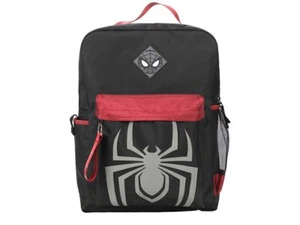 Marvel Miles Morales Spider-Man Reflective Print Laptop Backpack - BNWT - Picture 1 of 12
