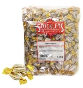 Old Fashioned MINT HUMBUGS Stockleys INDIVIDUAL Wrapped SWEETS BEST ONLINE PRICE - Picture 1 of 1