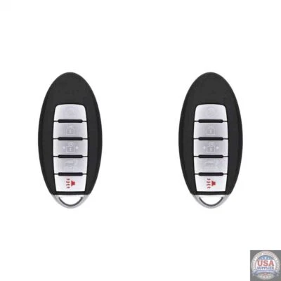 Llavero inteligente de repuesto 2 piezas para Infiniti QX60 2015 FCC KR5S180144014 5 botones Foto 1 de 4