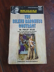 The Silken Baroness Contract by Philip Alter Gold Medal Robert McGinnis Cover - Picture 1 of 9