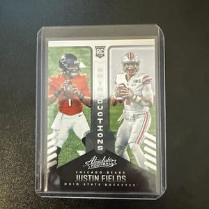 2021 Panini Absolute #INT-8 Justin Fields Introductions - Picture 1 of 6