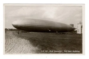 Graf Zeppelin (LZ 127) Original Picture Postcard ~ Used 1930 ~ Airship - Picture 1 of 2