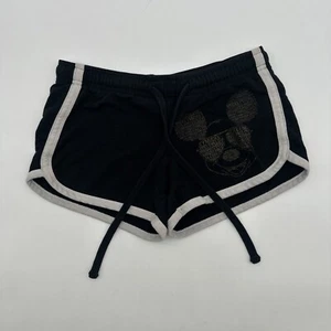 Disney Short Girls Small Black Logo …#20983 - Picture 1 of 8