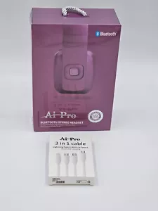 AiPro-200 PLUS BLUETOOTH STEREO HEADPHONES WIRELESS PREMIUM SOUND (PICK COLOR) - Picture 1 of 38