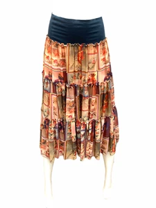 Jean-Paul Gaultier Junior Tapestry / Floral Skirt Size 12A / Fits Small / S / - Picture 1 of 6