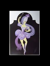 ERTE Sleeping Beauty Lilac Fairy 12x9" Romain de Tirtoff Art Lithograph Print jt