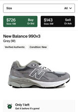 New Balance Women's 990v3 Running / Athletic Shoe W990GL3 *MADE IN USA* Size 5