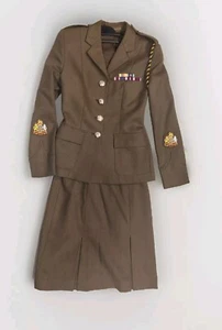 British Army Woman's No2 Uniform Skirt & Jacket RLC warrant officer - Picture 1 of 11