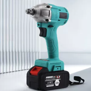 Brushless Electric Impact Wrench Brush-less Drill Gun Ratchet Driver w/ Battery - Picture 1 of 9
