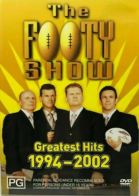 The Footy Show - Greatest Hits 1994-2002 DVD (Region 4, 2003) Free post - image 1 of 2