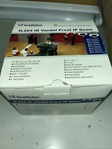Geovision GV-VD120D 1.3MP IR Outdoor Vandal Proof Dome IP Security Camera PoE - Picture 1 of 2