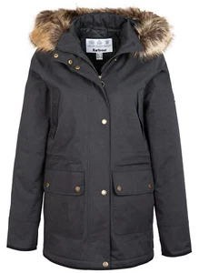 CHAQUETA CON CAPUCHA BARBOUR BELMOUNT MUJER CHAQUETA LWB0753BK11 - Imagen 1 de 5