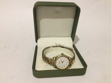 Limit Swiss made quartz  ladies watch Gold finish trim with Montel strap