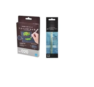 Nanoblock Pad NB-020 & Nanoblock Tweezers NB-019 Set Kawada Shipping from Japan - Picture 1 of 7