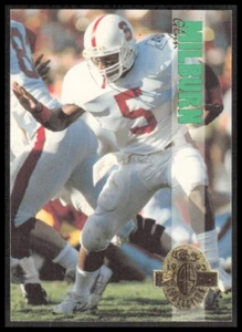 1993 Classic 4 Sport Stanford College Football Glyn Milburn 119 Card CB-1-1-A-37 - Picture 1 of 7