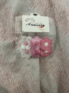 Flower Hair Barrette Girl - Picture 1 of 4