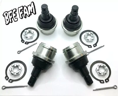 BFE (4) 4130 Chromoly Upper / Lower Ball Joints Joint Honda Rincon TRX 650 680 - Image 1 of 3