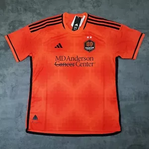 ADIDAS Houston Dynamo 23/24 Authentic Home Soccer Jersey Mens Size 2XL Orange - Picture 1 of 8