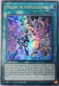 Maliss in Underground CRBR-EN021 Ultra Rare First Edition NM - Picture 1 of 1