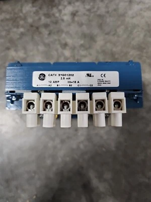 GE General Electric 37G01202 Line Reactor 2.5 mH 12 Amp  3 Phase - Image 1 of 2