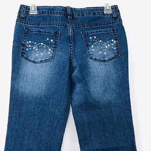 SQUEEZE jeans, dark denim size 14 girls youth 28 X 28 Cotton Blend - Picture 1 of 11