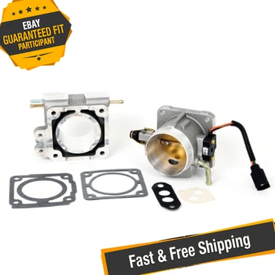 Kit de carrocería de acelerador BBK 1600 75 mm y espaciador EGR para Ford Mustang 1986-1993 5,0 L V8 Foto 1 de 4