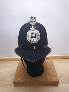 Vintage rare discontinued Liverpool Police Helmet, Very Good Condition 1950 - Foto 1 di 11