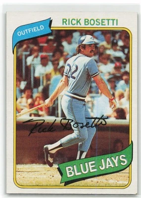 1980 Topps Rick Bosetti #277 (t80a1) - Image 1 of 2