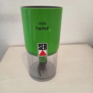 MINI ZERKLEINERER SEB GRÜN VINTAGE FUNKTIONIERT SEHR GUTER ZUSTAND - Bild 1 von 6