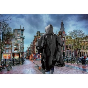 HBS Rain Poncho - Black | HBS poncho de lluvia - negro - Imagen 1 de 4