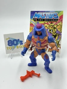 Vintage MOTU Man-E-Faces Masters Of The Universe Action Figure Complete W/ Comic - Picture 1 of 10