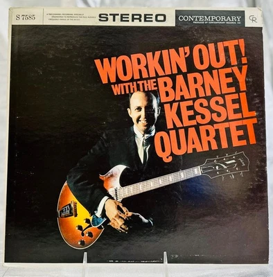 LP: The Barney Kessel Quartet – Workin' Out, Contemporary Mono, 1961, Jazz - Imagem 1 de 4