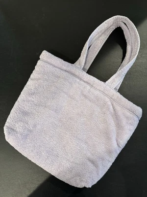 ZARA Terry Cloth Tote Bag - Image 1 of 4