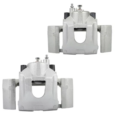 For 07-17 Lincoln Navigator Ford Expedition 2pcs Silver Rear Brake Calipers Foto 1 de 4