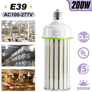 200W LED Corn Bulb Light Replacement 1000W Metal Halide HPS High Bay Blubs 5000K - Picture 1 of 11