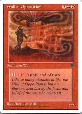 Wall of Opposition U Chronicles  NM - Image 1 of 2