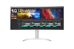 LG Curved (Courbé) Écran 38BQ85C - 95.3 CM (38 ") - 3840 x 1600 Ultra Large - Photo 1/9