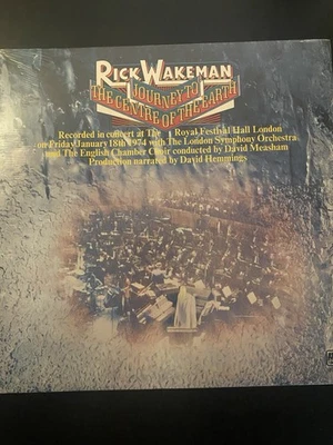 RICK WAKEMAN JOURNEY TO THE CENTRE OF THE EARTH 1974 A&M ORIG PRESS SEALED LP - Imagem 1 de 4