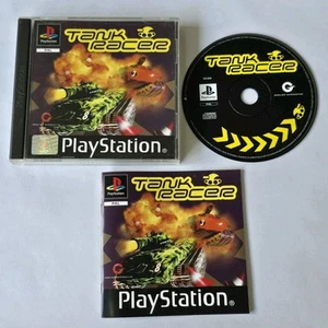 Tank Racer PS1 Playstation 1 gioco PAL UK completo - Foto 1 di 8