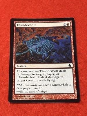 MTG Thunderbolt Foil 19/34 Premium Deck Series - Image 1 of 4