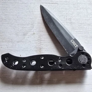 CRKT M16-01KS COLTELLO CARSON DESIGN FRAME LOCK BORDO LISCIO - Foto 1 di 6