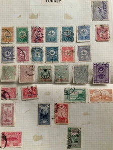 TURKEY Ottoman Arabia 1890s-1900s: collection some overprints - Picture 1 of 2