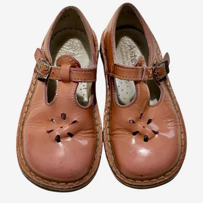 Zapatos Mary Jane Aster Rosa Patente Dingo Correa en T Talla 23 Niño 7 Foto 1 de 4