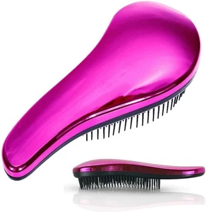 UK Detangling Hair Brush Curved Anti Static Hairbrush Tangle Comb Hairdressing - Picture 1 of 10