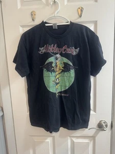Motley Crue Dr. Feelgood Band Tee Licensed Rock n Roll Doctor Nikki Sixx Black L - Picture 1 of 4