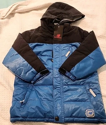 New Balance Youth 5/6 Jacket Blue New - Image 1 of 4