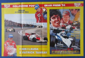 Poster "AUTOSPRINT/ COLLEZIONE POSTER GRAN PREMI '84 - 70° GP DI FRANCIA - F1" - Picture 1 of 1