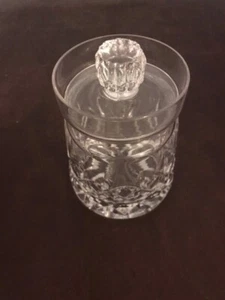 Waterford Lismore Biscuit Barrel / Crystal Continental Collection Storage Jar - Picture 1 of 7