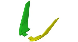 Boeing B767-300 Winglets. 1:144 scale for Revell & Zvezda kits - Foto 1 di 5