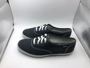 Keds Champion Womens WF34200 Size 6 Blue Fabric Lace Up Casual Sneakers - Picture 1 of 9